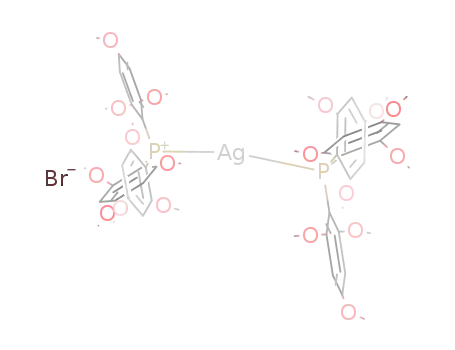 Molecular Structure of 142566-46-9 ((((CH<sub>3</sub>O)3C<sub>6</sub>H<sub>2</sub>)3P)2Ag<sup>(1+)</sup>*Br<sup>(1-)</sup>={(((CH<sub>3</sub>O)3C<sub>6</sub>H<sub>2</sub>)3P)2Ag}Br)