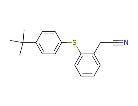 [2-(4-tert-Butyl-phenylsulfanyl)-phenyl]-acetonitrile