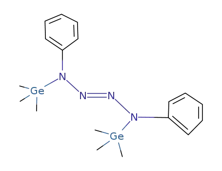 trans-1,4-diphenyl-1,4-bis(trimethylgermyl)-2-tetrazene