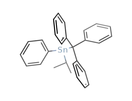 (-)-메틸(1-메틸에틸)페닐(트리페닐메틸)스탄난
