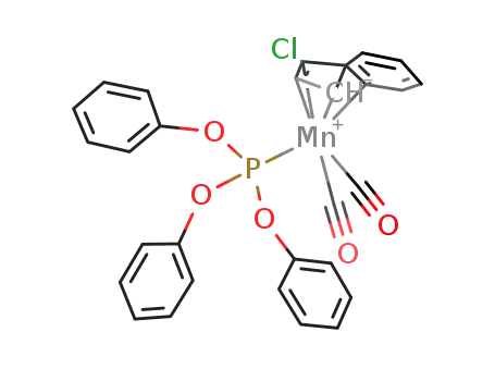 (η5-1-chloroindenyl)dicarbonyl(triphenylphosphite)manganese(I)