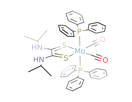 dicarbonyl(N,N'-diisopropyldithiooxamide)bis(triphenylphosphine)molybdenum