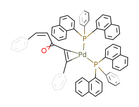 [Pd(dibenzylideneacetone)(PhP(1-naphthyl)2)2]