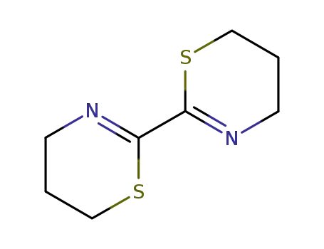 Molecular Structure of 41601-89-2 (2,2'-Bi-4H-1,3-thiazine, 5,5',6,6'-tetrahydro-)
