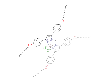 [(bis(3,5-bis(p-decyloxyphenyl)pyrazolyl)methane)dichlorozinc]