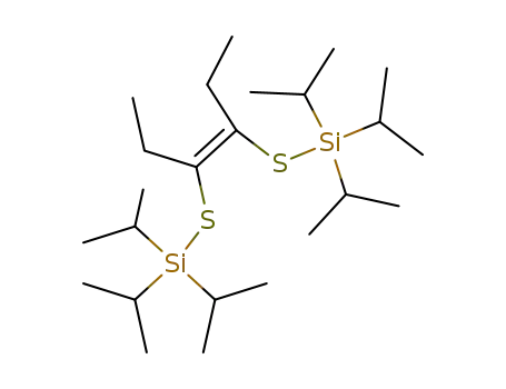 3,4-bis-triisopropylsilanylsulfanyl-hex-3-ene