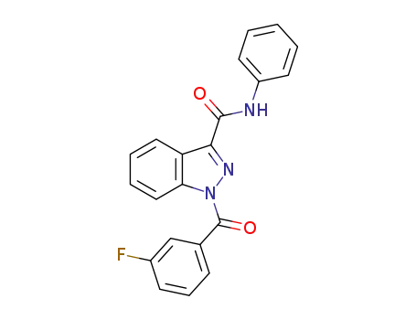 1-(3-Fluorobenzoyl)-N-phenyl-1H-indazole-3-carboxamide