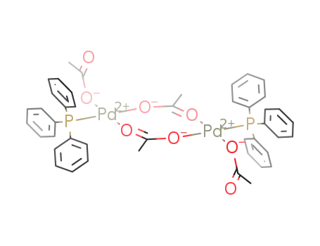 (Pd(P(C<sub>6</sub>H<sub>5</sub>)3)(CH<sub>3</sub>COO)2)2