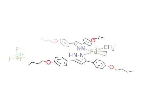 Pd(η3-C3H5)bis[3,5-bis(4-butoxyphenyl)pyrazole]BF4