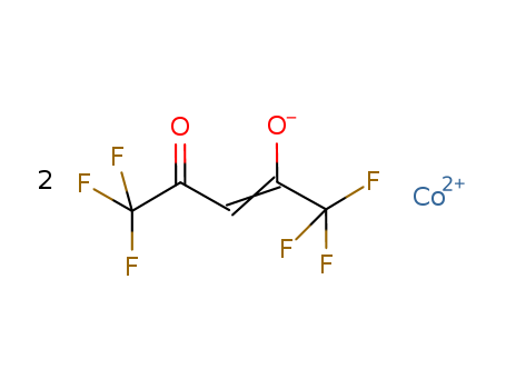 Cobalt,bis(1,1,1,5,5,5-hexafluoro-2,4-pentanedionato-kO2,kO4)-, (T-4)-  CAS NO.19648-83-0