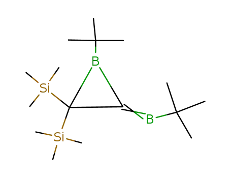 Borirane,
1-(1,1-dimethylethyl)-3-[(1,1-dimethylethyl)borylene]-2,2-bis(trimethylsilyl
)-