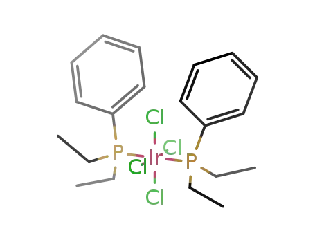 trans-tetrachlorobis(diethylphenylphosphine)iridium(IV)