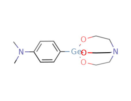 Benzenamine,  N,N-dimethyl-4-(2,8,9-trioxa-5-aza-1-germabicyclo[3.3.3]undec-1-yl)-
