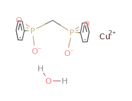 [Cu(P,P'-diphenylmethylenediphosphinate)(H<sub>2</sub>O)]