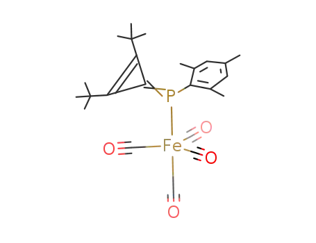 {(2,3-di-tert-butylcyclopropen-1-ylidene)mesitylphosphane}tetracarbonyliron