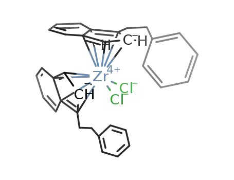 (C<sub>6</sub>H<sub>5</sub>CH<sub>2</sub>CH<sub>2</sub>C<sub>4</sub>H<sub>4</sub>C<sub>5</sub>H<sub>2</sub>)2ZrCl<sub>2</sub>