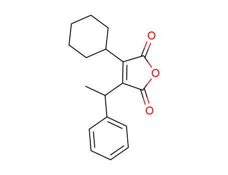 2-cyclohexyl-3-(1-phenylethyl)maleic anhydride