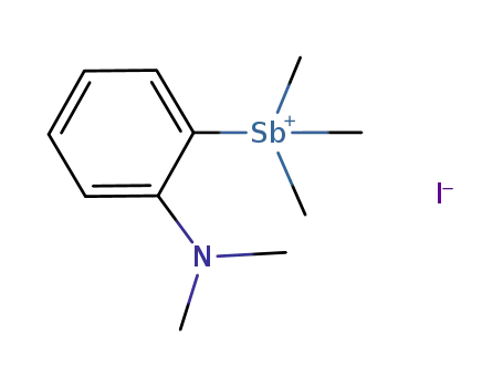 (o-dimethylaminophenyl)dimethylstibine monomethiodide