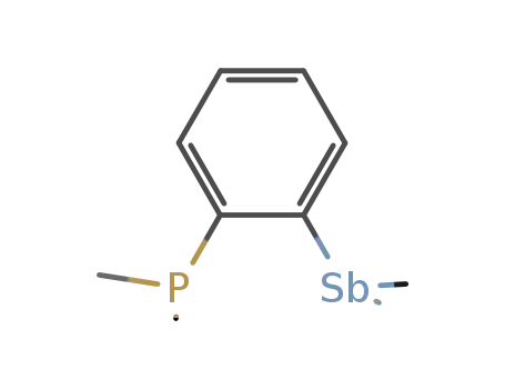 (o-dimethylphosphinophenyl)dimethylstibine