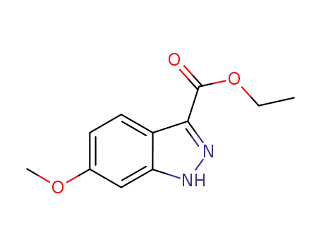 6-METHOXY-1H-INDAZOLE-3-CARBOXYLIC ACID 에틸 에스테르