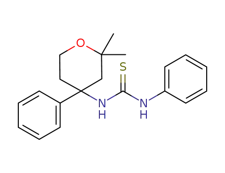 1-(2,2-dimethyl-4-phenyltetrahydropyran-4-yl)-3-phenylthiourea