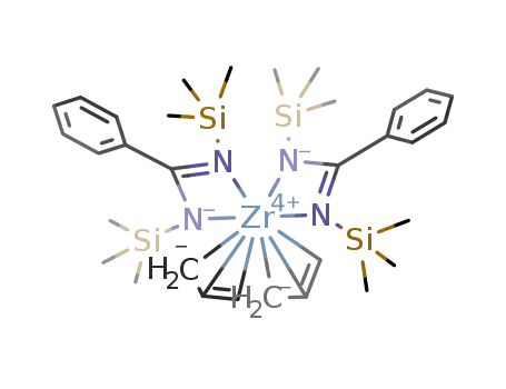 bis(N,N'-bis(trimethylsilyl)benzamidinato)diallylzirconium(IV)