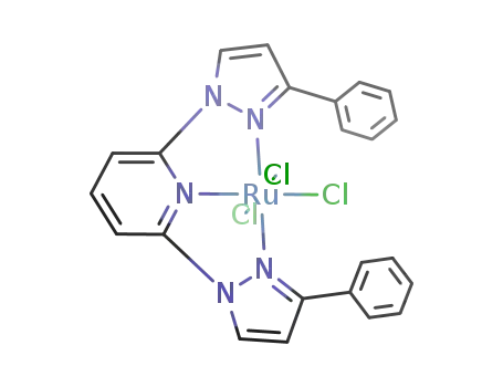RuCl<sub>3</sub>(C<sub>5</sub>H<sub>3</sub>N(C<sub>3</sub>H<sub>2</sub>(C<sub>6</sub>H<sub>5</sub>)N<sub>2</sub>)2)