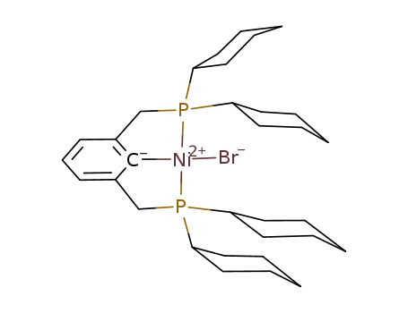 trans-[NiBr(C<sub>6</sub>H<sub>3</sub>(2,6-CH<sub>2</sub>P(cyclohexyl)2)2)]