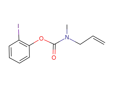 o-iodophenyl N-allyl-N-methylcarbamate