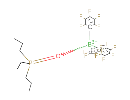 B(C<sub>6</sub>F<sub>5</sub>)3(C<sub>3</sub>H<sub>7</sub>)3PO