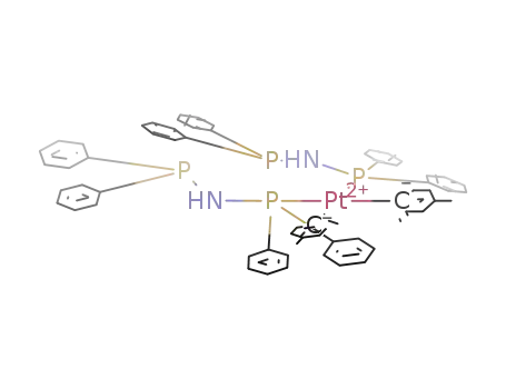 [Pt(p-MeC<sub>6</sub>H<sub>4</sub>)2(bis(diphenylphosphino)amine-P)2]