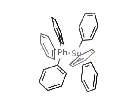 Molecular Structure of 87709-55-5 (triphenylplumbanyl - triphenylstannanyl (1:1))