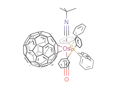 [(η2-C60)Os(CO)(tBuNC)(PPh3)2]
