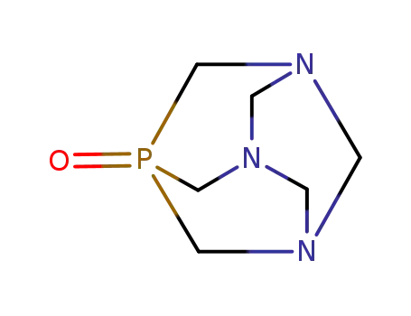 Molecular Structure of 53597-70-9 (1,3,5-Triaza-7-phosphatricyclo[3.3.1.13,7]decane, 7-oxide)