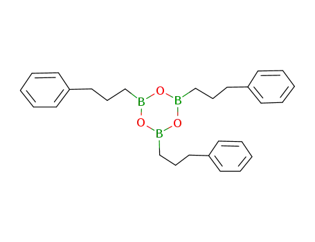 (C<sub>6</sub>H<sub>5</sub>(CH<sub>2</sub>)3BO)3