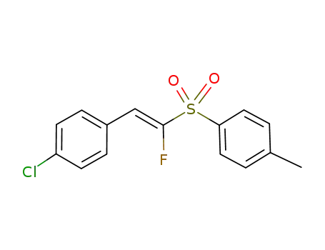 1-fluoro-2-(4-chlorophenyl)vinyl-4-methylphenyl sulfone