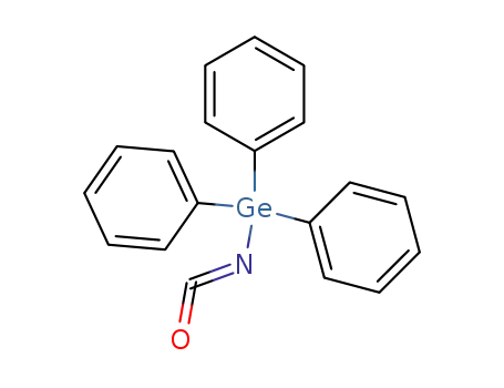 Molecular Structure of 20265-21-8 (Germane, isocyanatotriphenyl-)