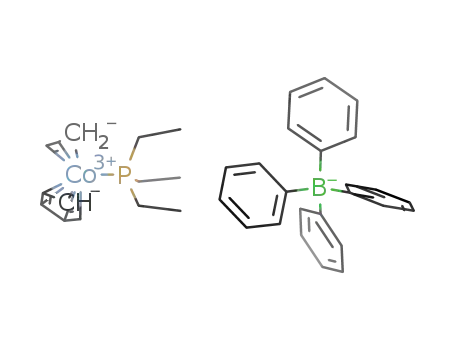 (η-allyl)(η-cyclopentadienyl)triethylphosphinecobalt tetraphenylborate