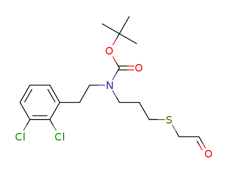 tert-butyl [2-(2,3-dichlorophenyl)ethyl]{3-[(2-oxoethyl)thio]propyl}carbamate