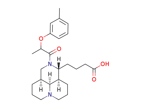 N-(2-m-methylphenoxy)propionylmatrinic acid