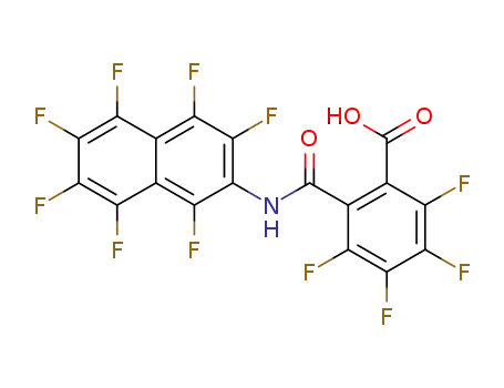 N-(1,3,4,5,6,7,8-Heptafluoro-2-naphthyl)-3,4,5,6-tetrafluorophthalamic acid