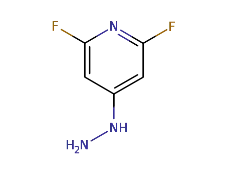 2,6-디플루오로-4-히드라지닐-피리딘