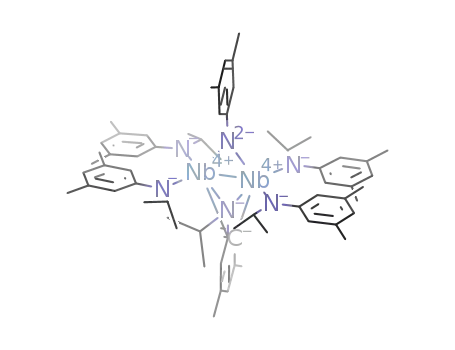 (μ-N-3,5-Me2C6H3)(μ-N[i-Pr]C6H2Me2)Nb2(N[i-Pr]-3,5-Me2C6H3)4