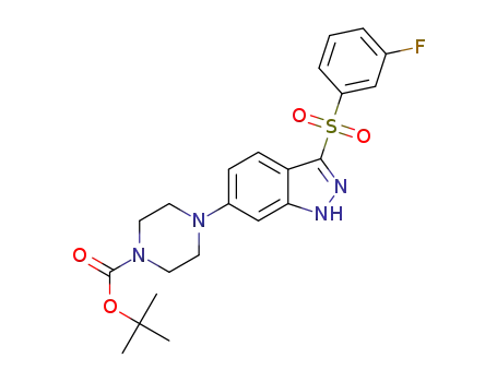 C<sub>22</sub>H<sub>25</sub>FN<sub>4</sub>O<sub>4</sub>S
