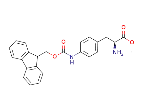 methyl (S)-2-amino-3-[4-(9-fluorenylmethoxycarbonylamino)phenyl]propionate