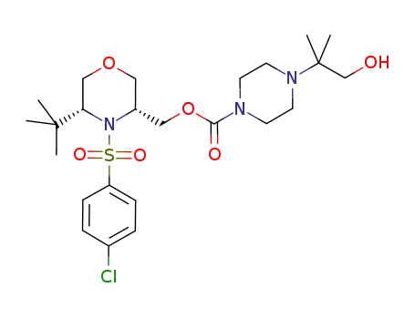 C<sub>24</sub>H<sub>38</sub>ClN<sub>3</sub>O<sub>6</sub>S