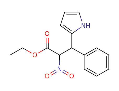 ethyl 2-nitro-3-phenyl-3-(1H-pyrrol-2-yl)propanoate