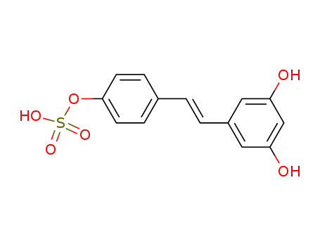 4-[2-(3,5-Dihydroxyphenyl)ethenyl]phenyl hydrogen sulfate