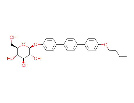4-butoxy-4-hydroxy-p-terphenyl-β-D-glucoside
