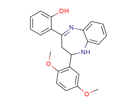 2-(2,5-dimethoxyphenyl)-4-(2-hydroxyphenyl)-2,3-dihydro-1H-1,5-benzodiazepine
